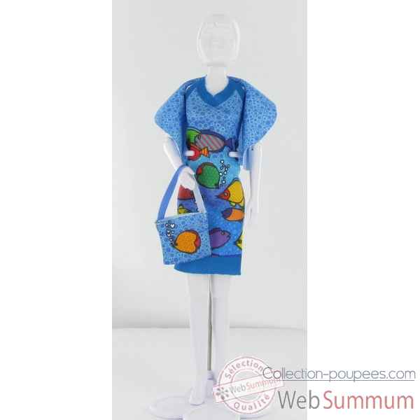 Dolly fish Dress Your Doll -S111-0308