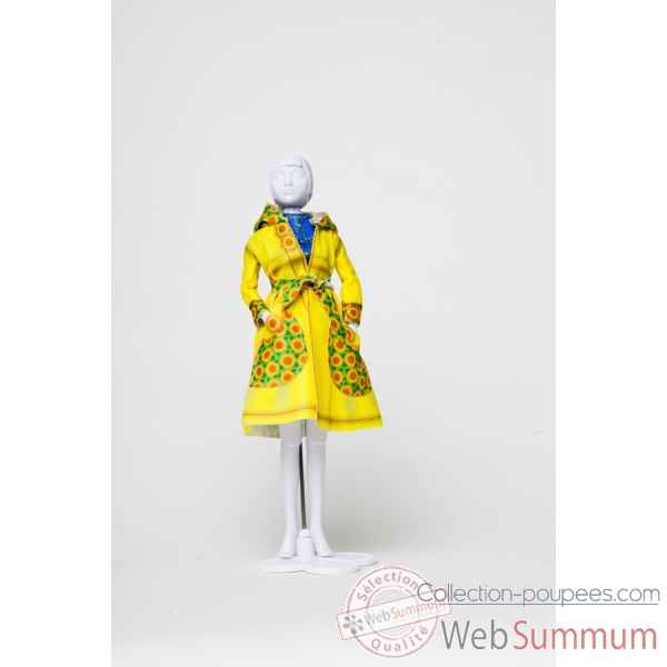 Fanny sun flowers Dress Your Doll -S412-0402