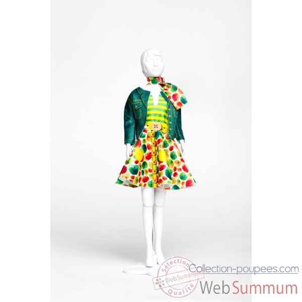 Lucy green Dress Your Doll -S313-0704