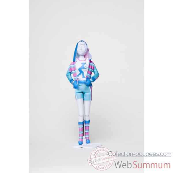Sporty pastel Dress Your Doll -S412-0203
