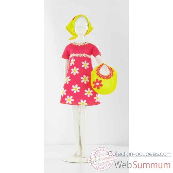 Twiggy daisy Dress Your Doll -S210-0302