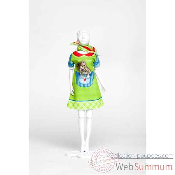 Twiggy kitten Dress Your Doll -S213-0310