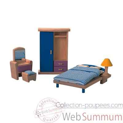 Chambre  coucher en bois - Plan Toys 7309