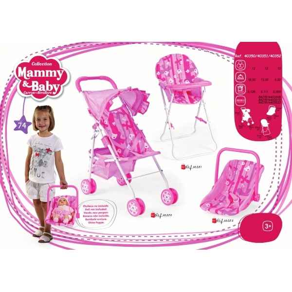 Chaise bebe mammy & baby Arias -40351