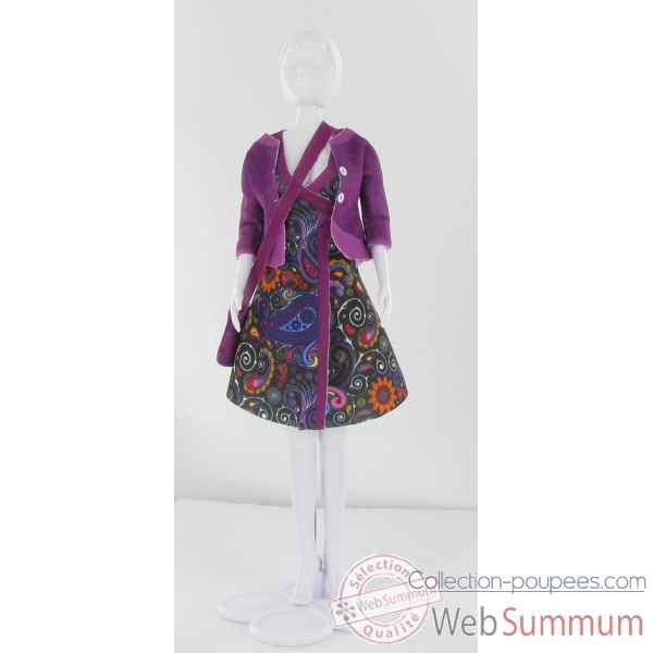 Patsy paisley Dress Your Doll -S311-0402