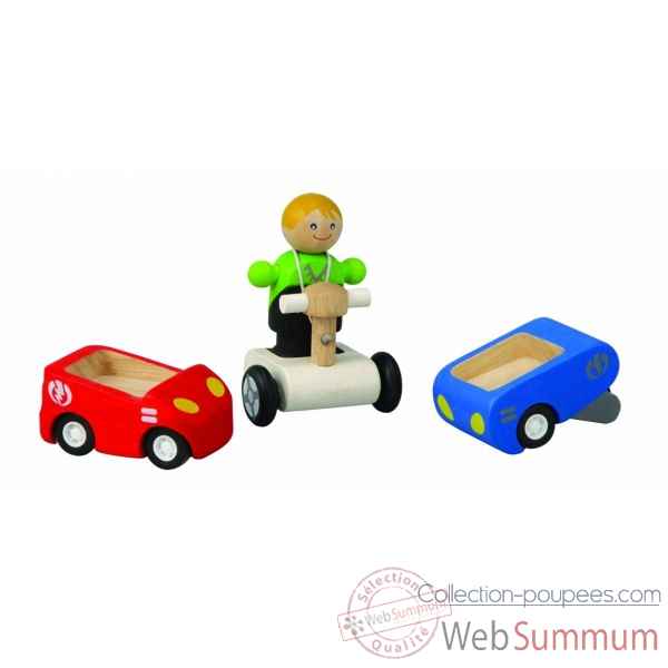 Eco vehicules PlanCity\'s Plan Toys 6233