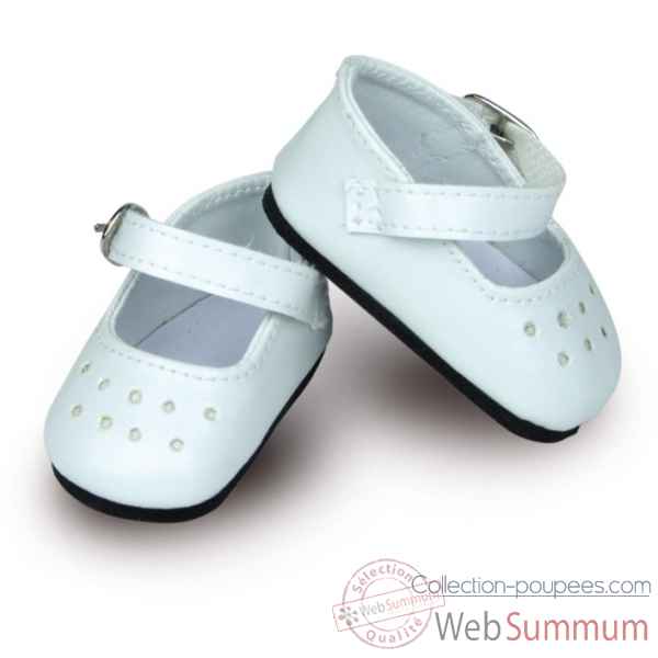 Chaussures a bride coloris blanc taille 39 / 40 cm Petitcollin -603902