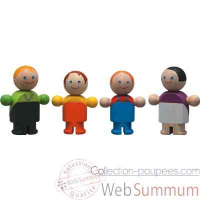 Famille poupée classique en bois - Plan Toys 6038