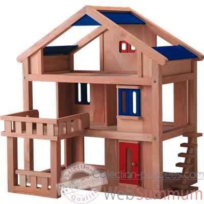 Maison terrasse en bois - Plan Toys 7150