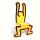 Chaise Keith Harin jaune - Vilac 9294